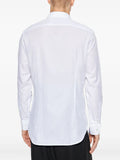 Etro Men Cotton Jacquard Shirt With Gecko Motif