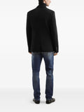 Dolce & Gabbana Men Double-Breasted Wool Blazer