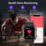 1.71" Tactical Military Sports Smart Watch