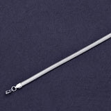 6mm Stainless Steel Snake Chain Bracelet – Unisex
