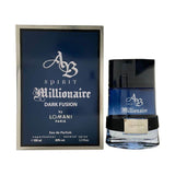 Lomani AB Spirit Millionaire Dark Fusion for Men EDP 3.4 oz / 100ml