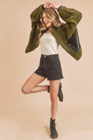 Penny Vegan Sherpa Jacket
