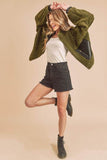 Penny Vegan Sherpa Jacket