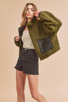 Penny Vegan Sherpa Jacket