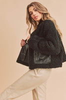 Penny Vegan Sherpa Jacket