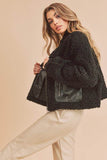 Penny Vegan Sherpa Jacket