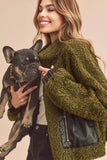 Penny Vegan Sherpa Jacket
