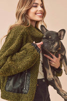 Penny Vegan Sherpa Jacket