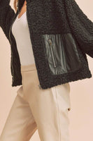 Penny Vegan Sherpa Jacket