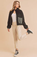 Penny Vegan Sherpa Jacket