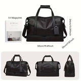 Durable Large Weekender Bag with Shoe Compartment