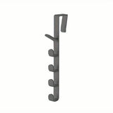 4-Hook Over-the-Door Adjustable Clothing & Bag Organizer