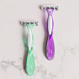 Bic Women's Razors - Soleil Escape 3-Blade Disposable Razors for Women with Lavender & Eucalyptus Scent