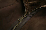 Warm Fur Integrated Loose Motorcycle Double-sided Jacket Jacket