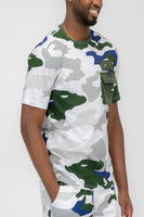 Weiv Full Camo Short Sleeve TShirt