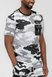 Weiv Full Camo Short Sleeve TShirt