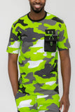 Weiv Full Camo Short Sleeve TShirt