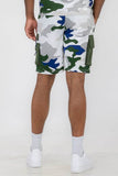 Weiv Mens Full Camo Sweat Shorts