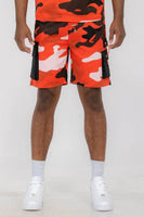 Weiv Mens Full Camo Sweat Shorts