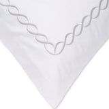 600 Thread Count Rope Embroidered Euro Sham Pairs