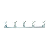 Hyper Tough Wall Mounted Adjustable Steel Spring Grip Hook Tool Organizer