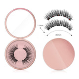 Natural Long Lasting Magnetic Liquid Eyeliner & Magnetic False Eyelashes & Tweezer Set Make up Set