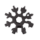 18-in-1 Multi-Tool Stainless Steel Snowflake-Shaped Tool