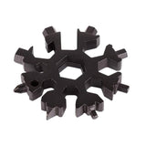 18-in-1 Multi-Tool Stainless Steel Snowflake-Shaped Tool