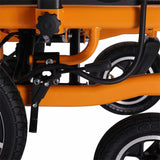 18-Inch Heavy-Duty 500W Electric Mobility Power Wheelchair, 265LBS (SAK74295)