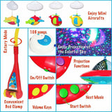 180 Melodies Music Crib Toy Twinkle Light Mobile Cot Bed Bell Box Baby Rattles