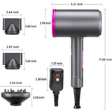 1800W Professional Hair Dryer with Diffuser Ionic Conditioning