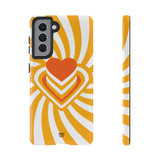 HEART RAY STACK | Tough Phone Case