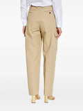 Givenchy Women Cotton And Wool Cocoon Trousers With Pockets