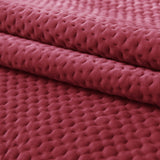 Kasentex Lightweight Plush Velvet Quilt Set Queen/King - Soft All Season Bedspread Coverlet