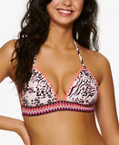 Hula Honey Juniors Crossed Paths Triangle Bikini Top, Size Medium