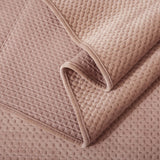 Kasentex Lightweight Plush Velvet Quilt Set Queen/King - Soft All Season Bedspread Coverlet
