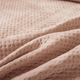 Kasentex Lightweight Plush Velvet Quilt Set Queen/King - Soft All Season Bedspread Coverlet