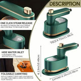 180° Rotating Mini Portable Folding Steam Iron