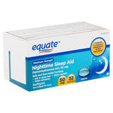 Equate Maximum Strength Nighttime Sleep Aid Softgels; 50 mg; 32 Count