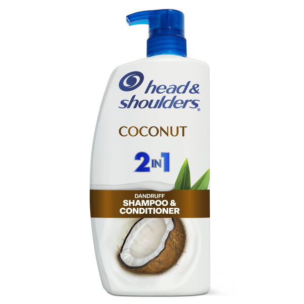 Head & Shoulders 2 in 1 Dandruff Shampoo and Conditioner; Coconut; 28.2 oz