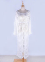 Crochet maxi cover up