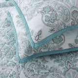 Kasentex Reversible Lightweight Cotton Floral Bedding Set Twin/Queen/King - Comfortable Home Bedding