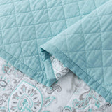 Kasentex Reversible Lightweight Cotton Floral Bedding Set Twin/Queen/King - Comfortable Home Bedding