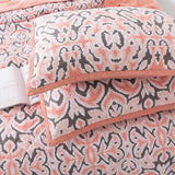 Kasentex Reversible Lightweight Cotton Floral Bedding Set Twin/Queen/King - Comfortable Home Bedding