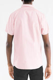 Weiv Men's Casual Short Sleeve Solid Shirts