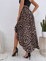 High low ruffle skirt
