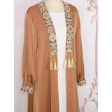 Women's Cardigan Two-piece Set Tassel Pendant Robe