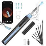 KEKOY Ear Camera and Wax Remover, Ear Wax Removal Tool, Upgraded Ear Cleaner with 1296P Camera, Smart Visual Earwax Remove Kits with 7 Pcs Ear Set for Daily Ear Pick, 6 LED Lights, Sky Blue