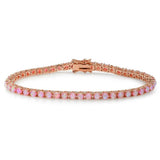 18K Gold Plated Opal Tennis Bracelets