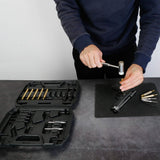 19-Piece: Hammer Punch Set Drift Pin Punch Kit with Portable Storage Box